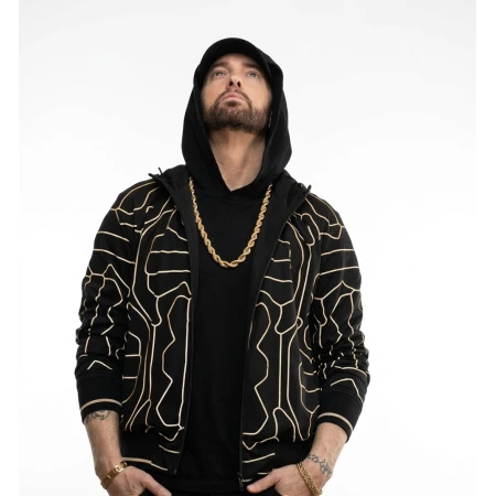 Eminem Antivenom Black Graphic Hoodie Jacket | America Suits
